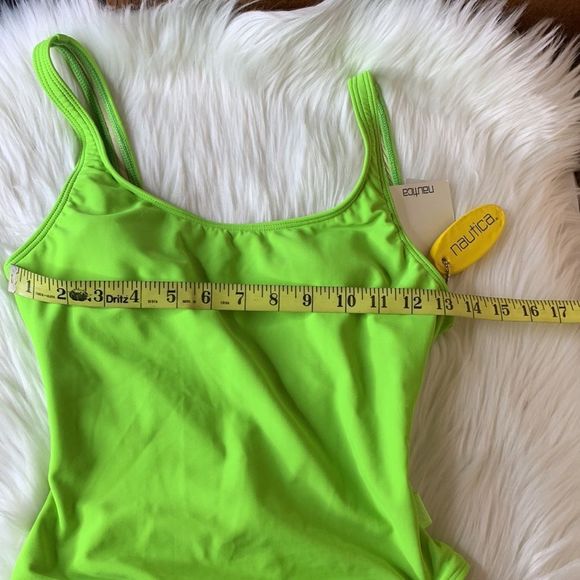 Nautica Classic Crew One Piece Swimsuit Size 8 - Picture 11 of 12